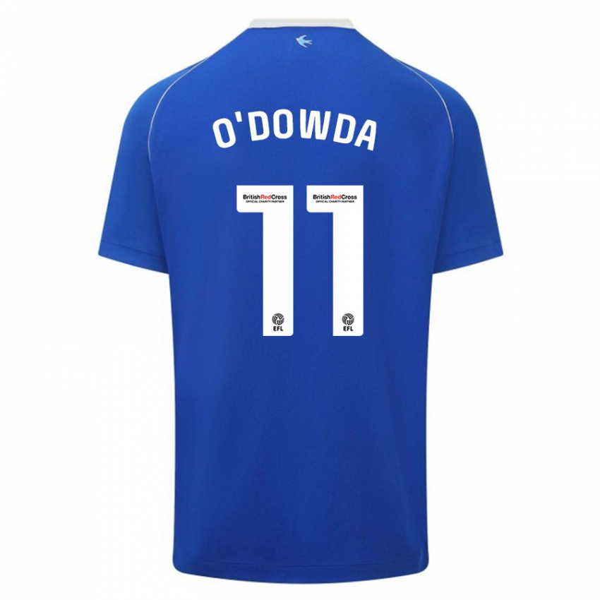 Gyermek Callum O'dowda #11 Kék Hazai Jersey 2023/24 Mez Póló Ing