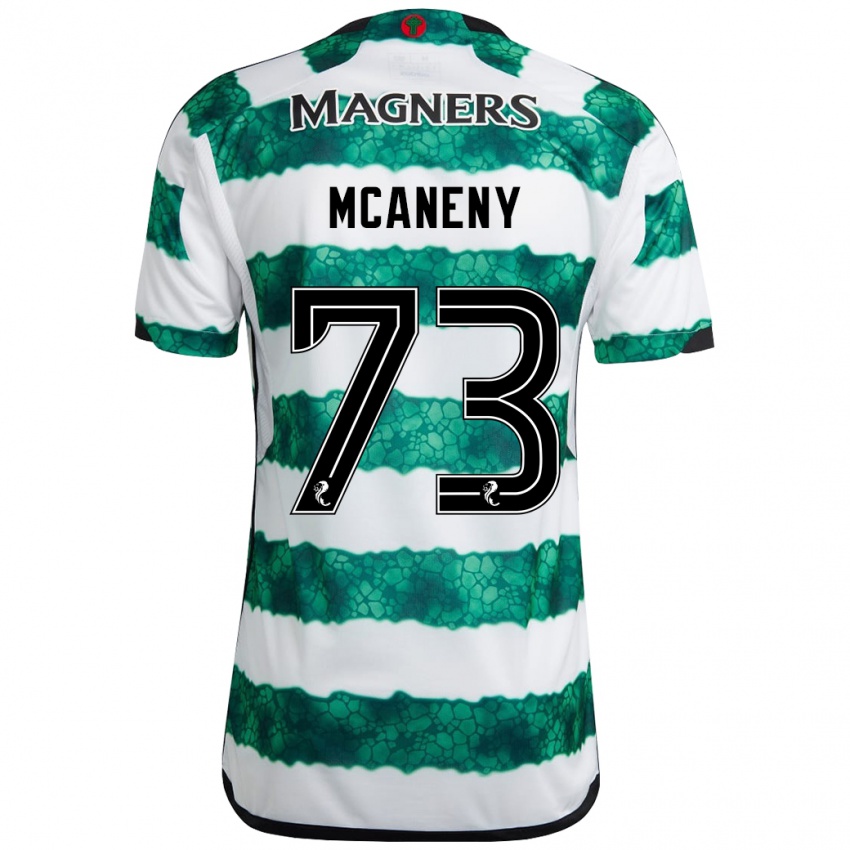 Gyermek Maria Mcaneny #73 Zöld Hazai Jersey 2023/24 Mez Póló Ing