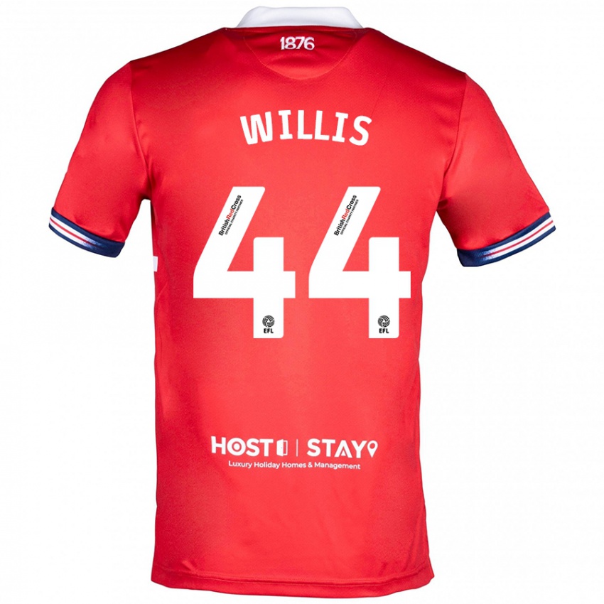 Gyermek Pharrell Willis #44 Piros Hazai Jersey 2023/24 Mez Póló Ing