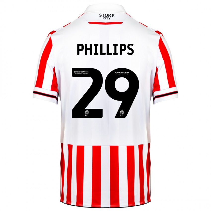 Gyermek D'margio Wright-Phillips #29 Piros Fehér Hazai Jersey 2023/24 Mez Póló Ing