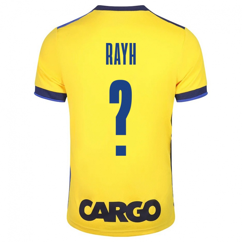 Gyermek Guy Rayh #0 Sárga Hazai Jersey 2023/24 Mez Póló Ing