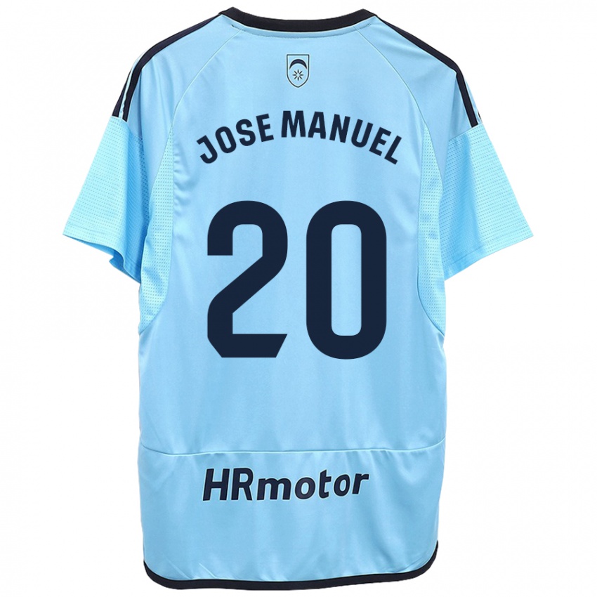 Gyermek José Manuel Arnáiz #20 Kék Idegenbeli Jersey 2023/24 Mez Póló Ing