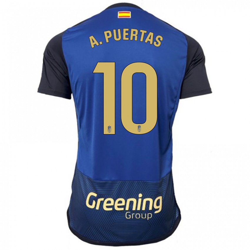 Gyermek Antonio Puertas #10 Haditengerészet Idegenbeli Jersey 2023/24 Mez Póló Ing