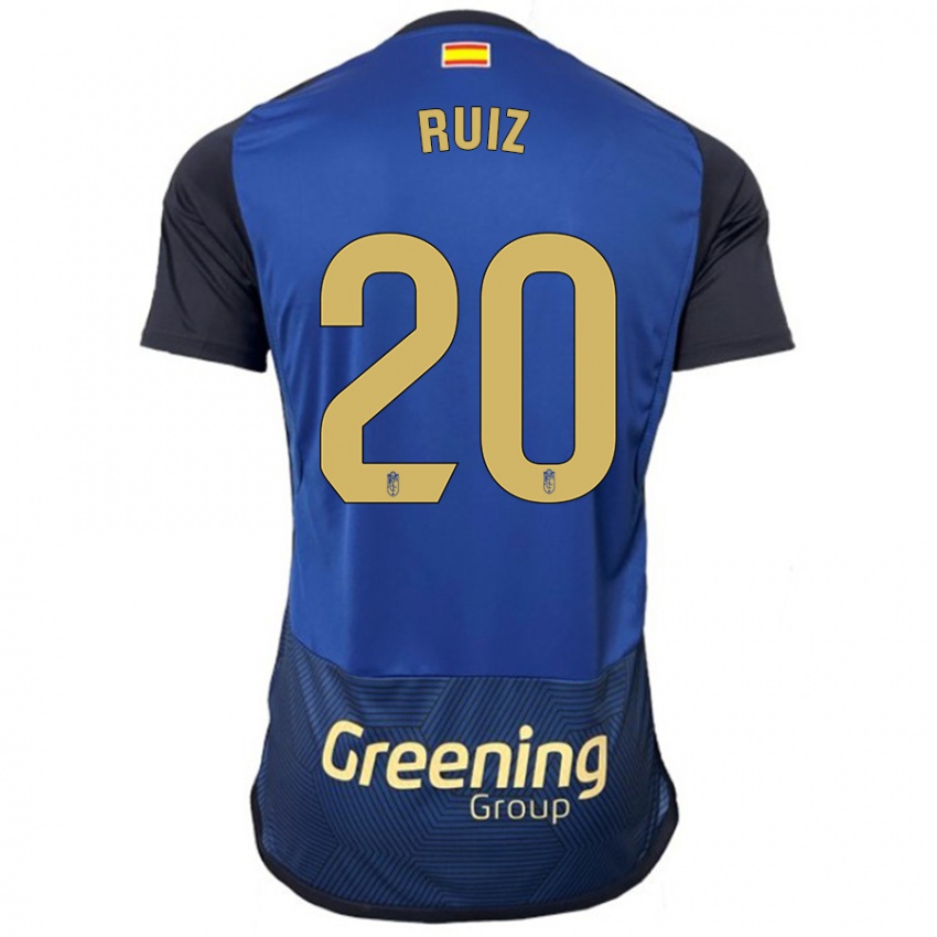 Gyermek Sergio Ruiz #20 Haditengerészet Idegenbeli Jersey 2023/24 Mez Póló Ing