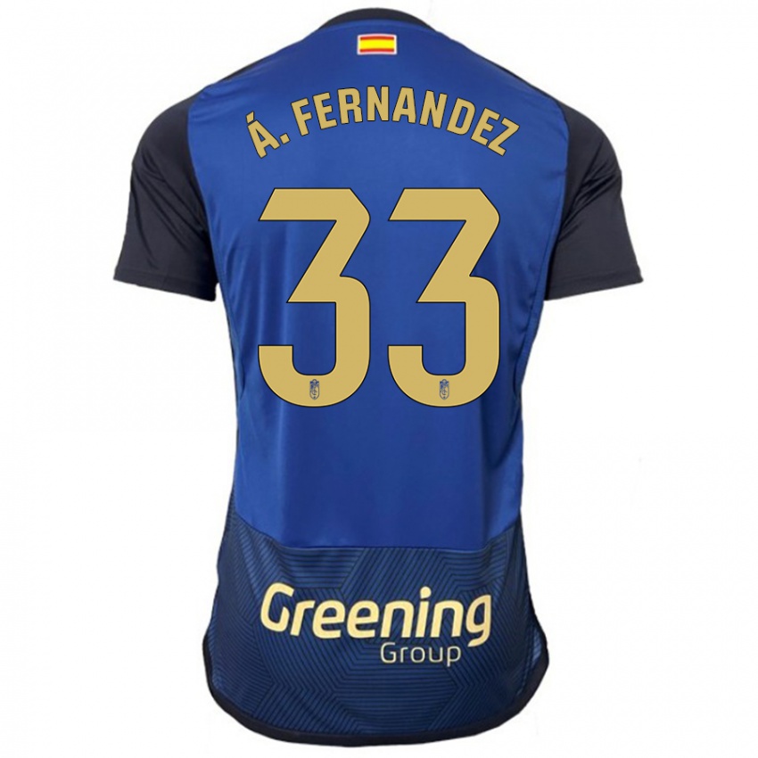 Gyermek Álvaro Fernández #33 Haditengerészet Idegenbeli Jersey 2023/24 Mez Póló Ing