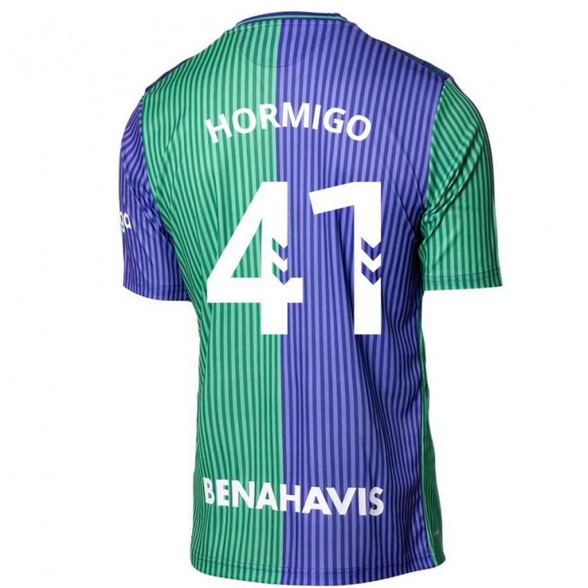 Gyermek Cintia Hormigo #41 Zöldes-Kék Idegenbeli Jersey 2023/24 Mez Póló Ing