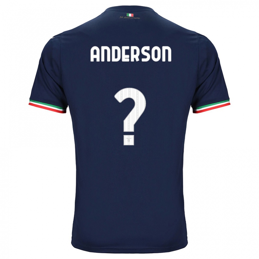 Gyermek André Anderson #0 Haditengerészet Idegenbeli Jersey 2023/24 Mez Póló Ing