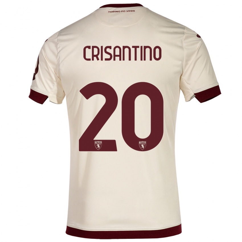 Gyermek Giulia Crisantino #20 Pezsgő Idegenbeli Jersey 2023/24 Mez Póló Ing