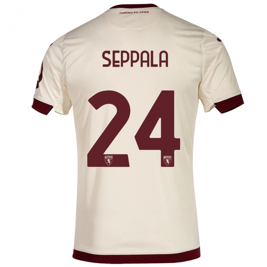 Gyermek Rosa Lappi-Seppälä #24 Pezsgő Idegenbeli Jersey 2023/24 Mez Póló Ing