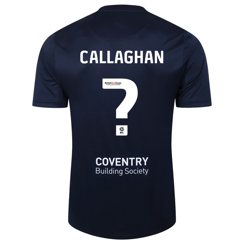 Gyermek Charlie Callaghan #0 Vörös Haditengerészet Idegenbeli Jersey 2023/24 Mez Póló Ing