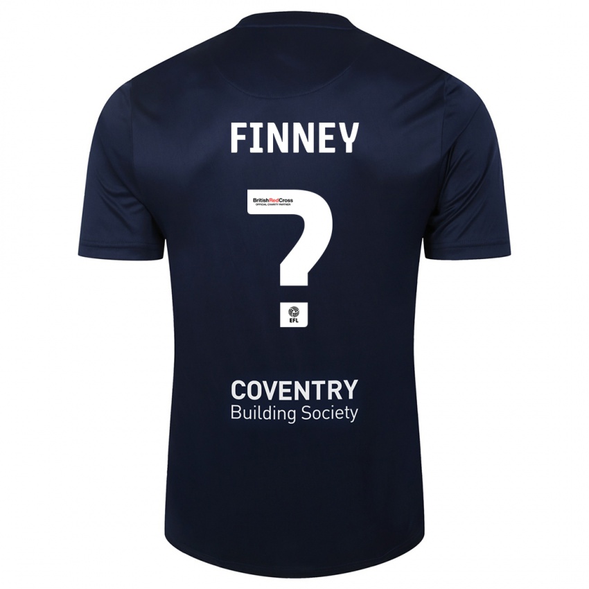 Gyermek Charlie Finney #0 Vörös Haditengerészet Idegenbeli Jersey 2023/24 Mez Póló Ing