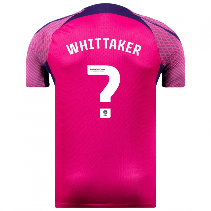 Gyermek Jack Whittaker #0 Lila Idegenbeli Jersey 2023/24 Mez Póló Ing