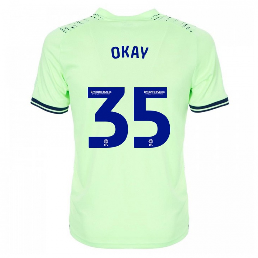 Gyermek Okay Yokuşlu #35 Haditengerészet Idegenbeli Jersey 2023/24 Mez Póló Ing