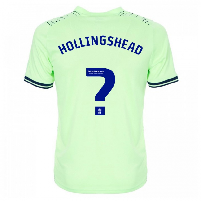 Gyermek Ronnie Hollingshead #0 Haditengerészet Idegenbeli Jersey 2023/24 Mez Póló Ing