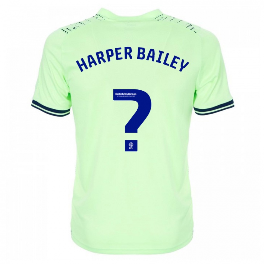 Gyermek Aaron Harper-Bailey #0 Haditengerészet Idegenbeli Jersey 2023/24 Mez Póló Ing