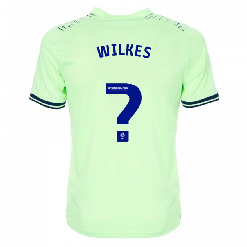 Gyermek Liam Wilkes #0 Haditengerészet Idegenbeli Jersey 2023/24 Mez Póló Ing