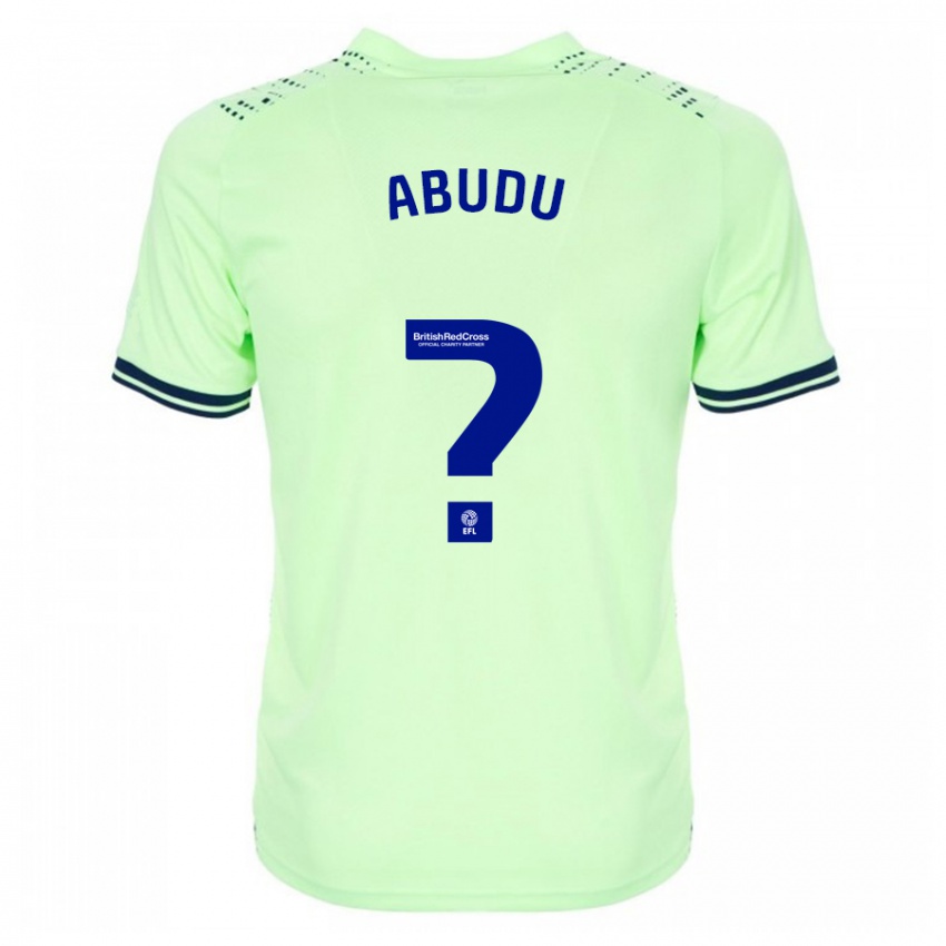 Gyermek Abdul Abudu #0 Haditengerészet Idegenbeli Jersey 2023/24 Mez Póló Ing