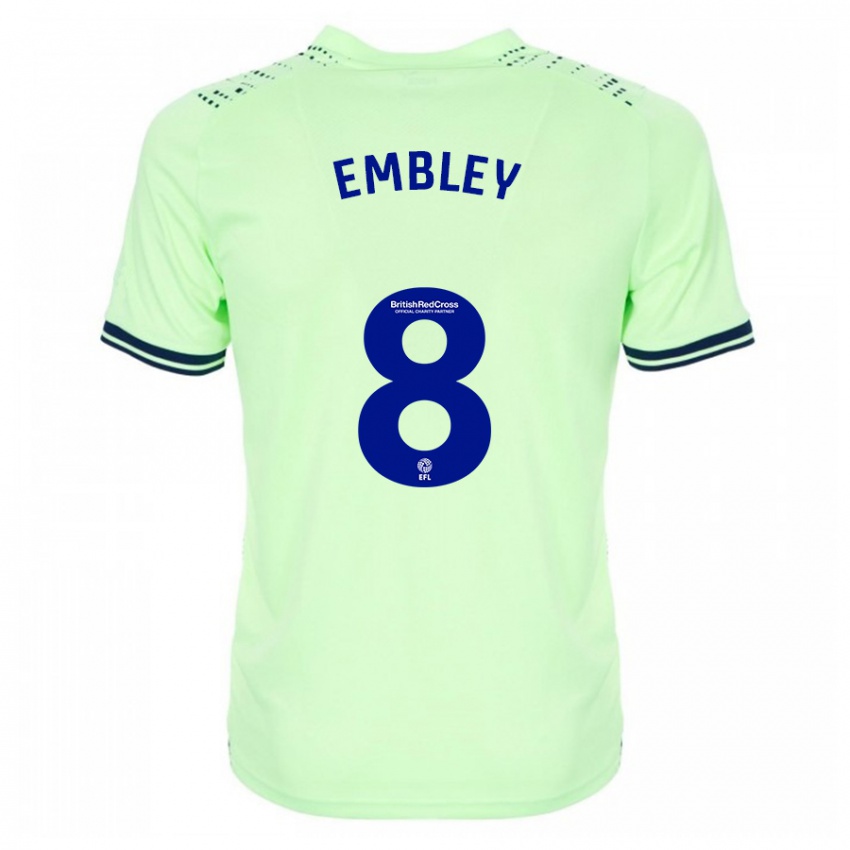 Gyermek Rosie Embley #8 Haditengerészet Idegenbeli Jersey 2023/24 Mez Póló Ing