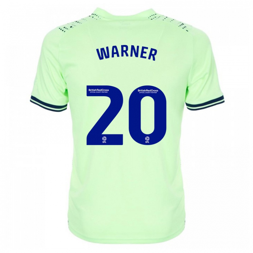 Gyermek Phoebe Warner #20 Haditengerészet Idegenbeli Jersey 2023/24 Mez Póló Ing