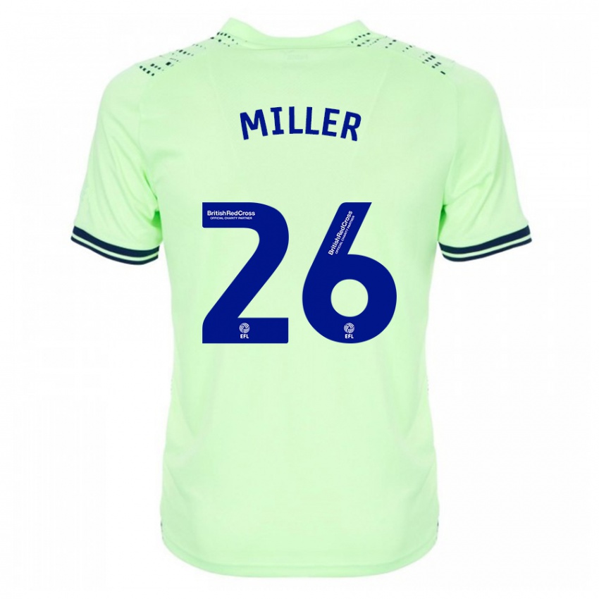 Gyermek Nna Miller #26 Haditengerészet Idegenbeli Jersey 2023/24 Mez Póló Ing