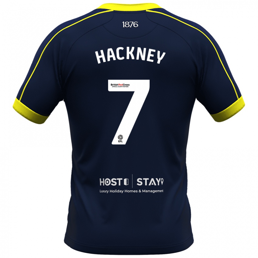 Gyermek Hayden Hackney #7 Haditengerészet Idegenbeli Jersey 2023/24 Mez Póló Ing