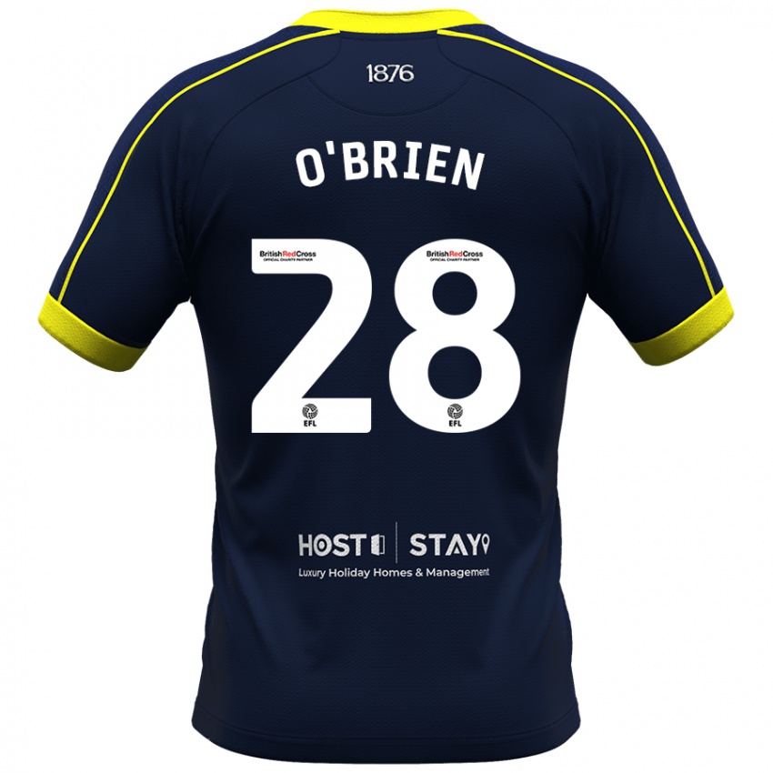 Gyermek Lewis O'brien #28 Haditengerészet Idegenbeli Jersey 2023/24 Mez Póló Ing