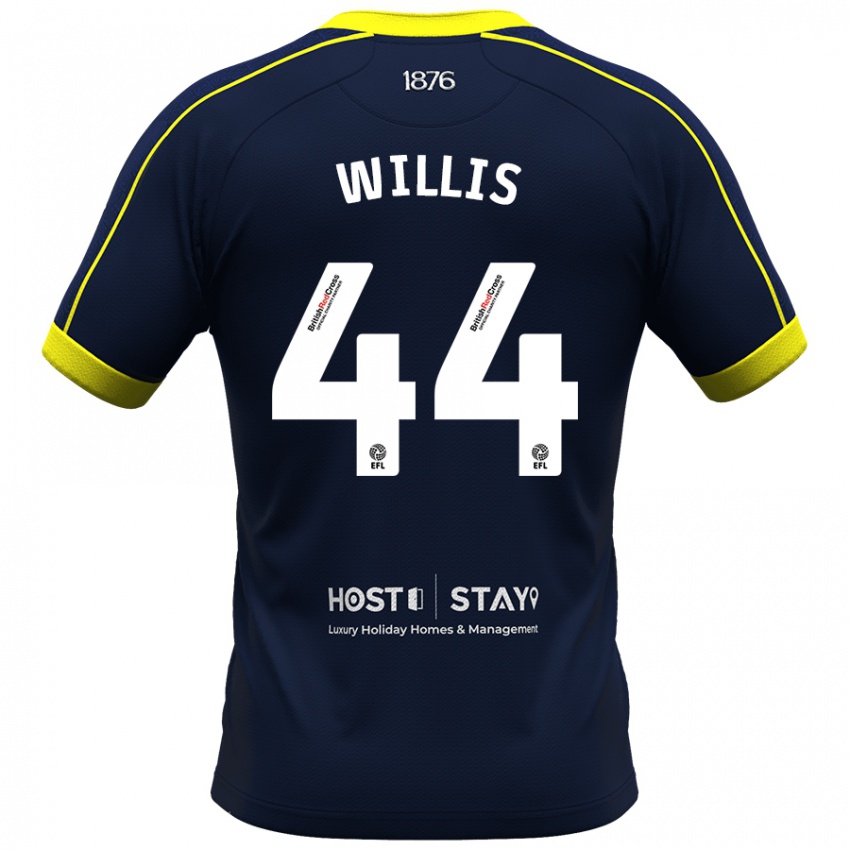 Gyermek Pharrell Willis #44 Haditengerészet Idegenbeli Jersey 2023/24 Mez Póló Ing