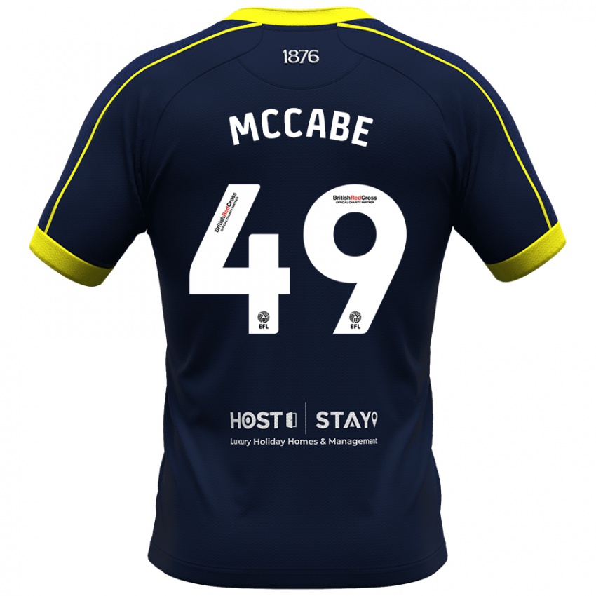 Gyermek Law Mccabe #49 Haditengerészet Idegenbeli Jersey 2023/24 Mez Póló Ing