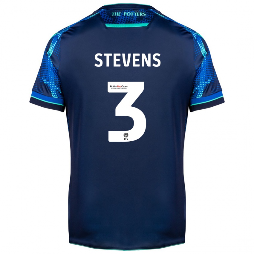 Gyermek Enda Stevens #3 Haditengerészet Idegenbeli Jersey 2023/24 Mez Póló Ing