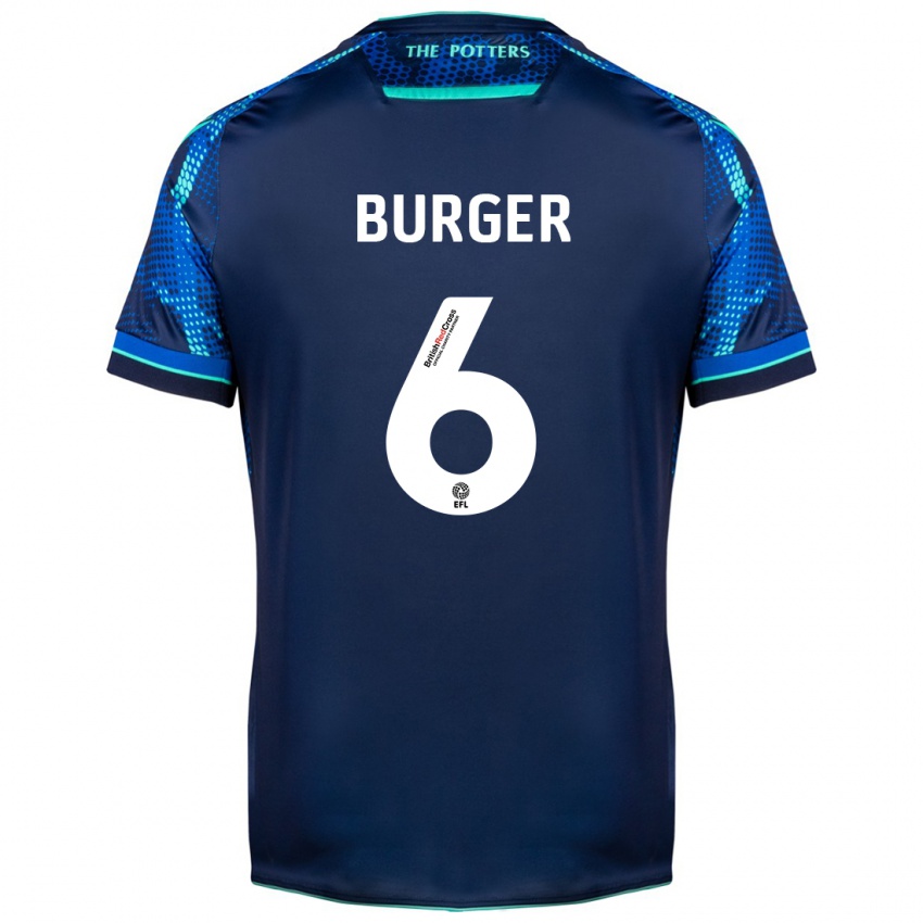 Gyermek Wouter Burger #6 Haditengerészet Idegenbeli Jersey 2023/24 Mez Póló Ing