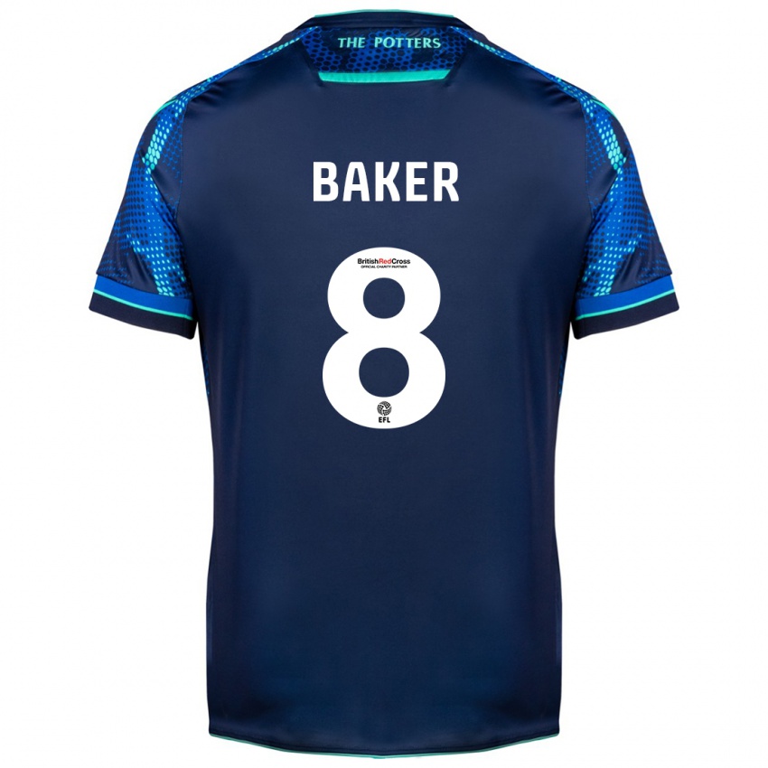 Gyermek Lewis Baker #8 Haditengerészet Idegenbeli Jersey 2023/24 Mez Póló Ing