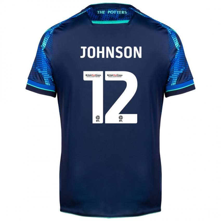 Gyermek Daniel Johnson #12 Haditengerészet Idegenbeli Jersey 2023/24 Mez Póló Ing