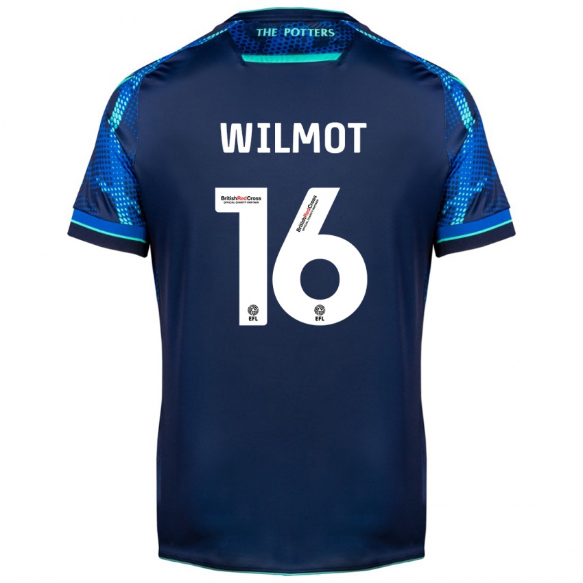 Gyermek Ben Wilmot #16 Haditengerészet Idegenbeli Jersey 2023/24 Mez Póló Ing