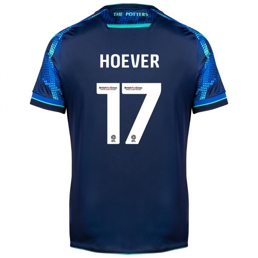 Gyermek Ki-Jana Hoever #17 Haditengerészet Idegenbeli Jersey 2023/24 Mez Póló Ing