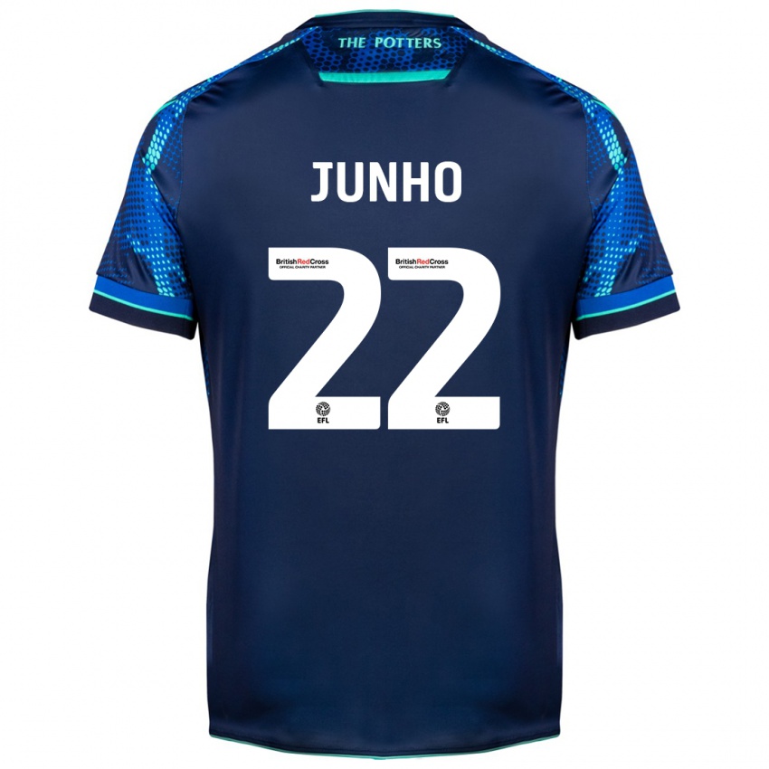 Gyermek Joon-Ho Bae #22 Haditengerészet Idegenbeli Jersey 2023/24 Mez Póló Ing