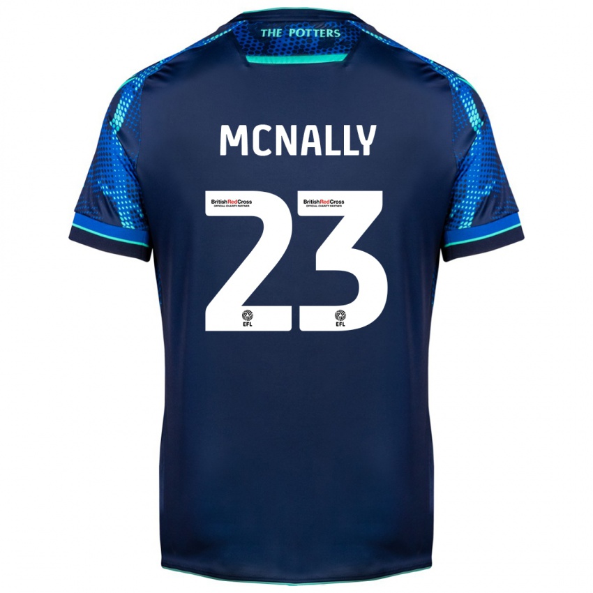 Gyermek Luke Mcnally #23 Haditengerészet Idegenbeli Jersey 2023/24 Mez Póló Ing