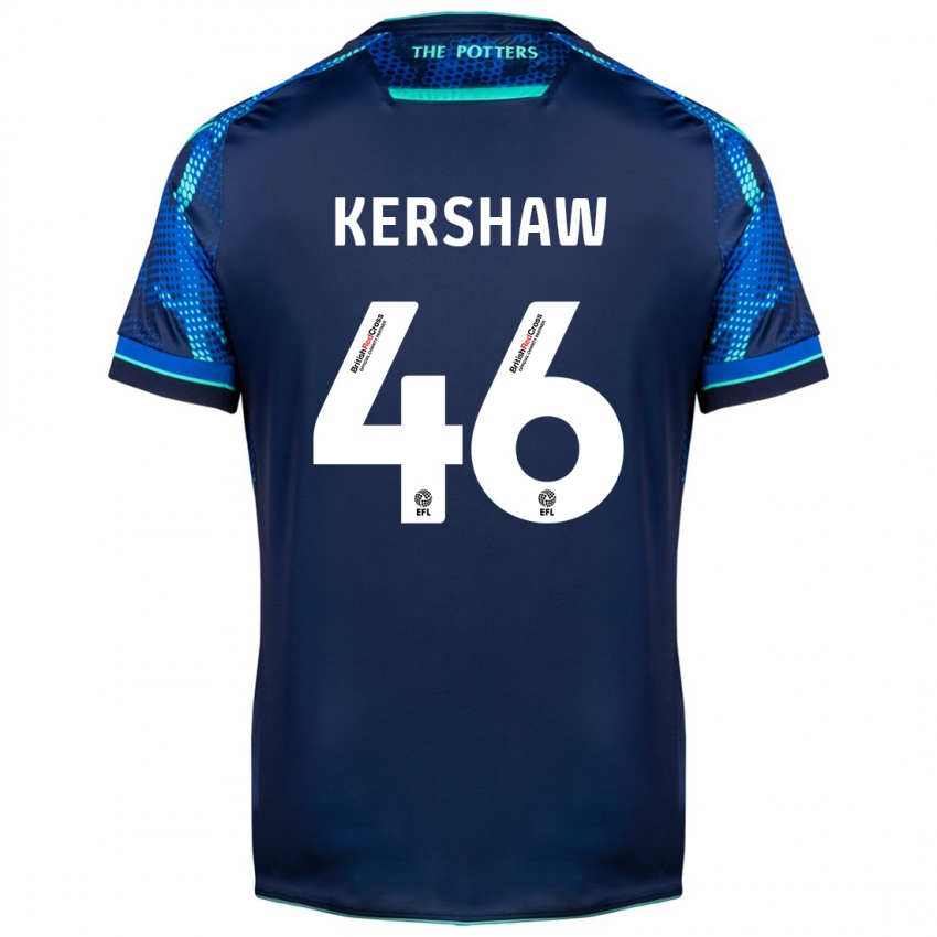 Gyermek Ben Kershaw #46 Haditengerészet Idegenbeli Jersey 2023/24 Mez Póló Ing