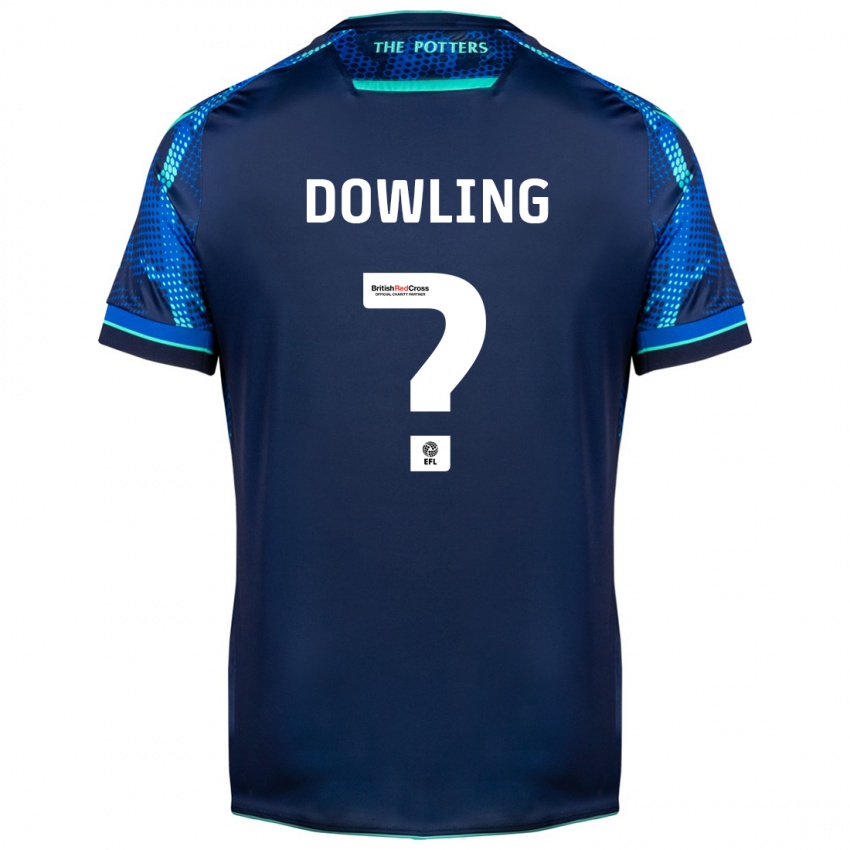 Gyermek Will Dowling #0 Haditengerészet Idegenbeli Jersey 2023/24 Mez Póló Ing