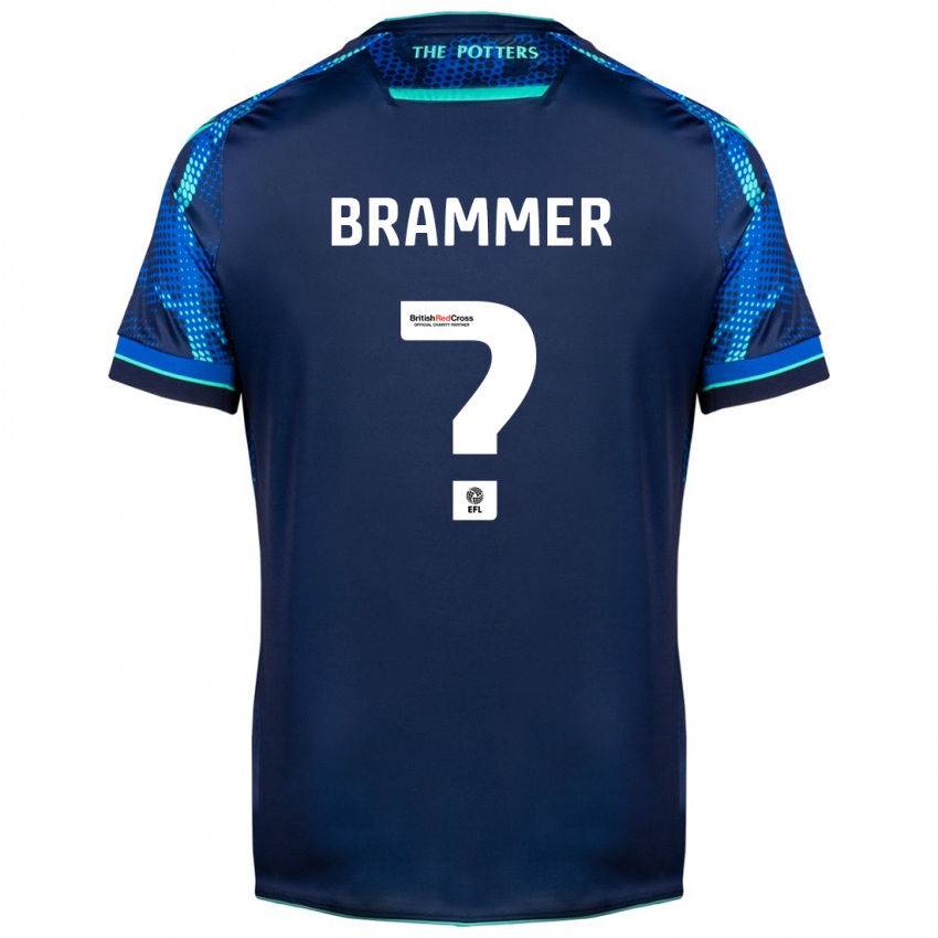 Gyermek Ruben Brammer #0 Haditengerészet Idegenbeli Jersey 2023/24 Mez Póló Ing