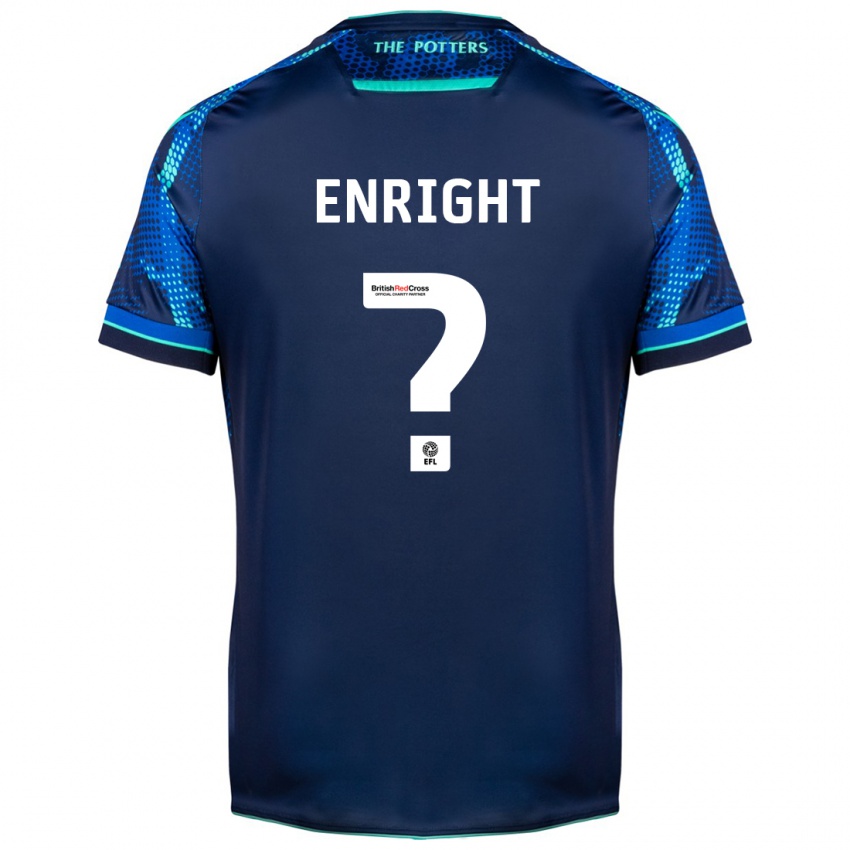 Gyermek Luke Enright #0 Haditengerészet Idegenbeli Jersey 2023/24 Mez Póló Ing