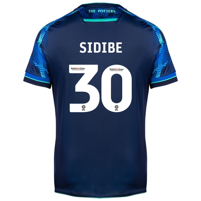 Gyermek Souleymane Sidibe #30 Haditengerészet Idegenbeli Jersey 2023/24 Mez Póló Ing