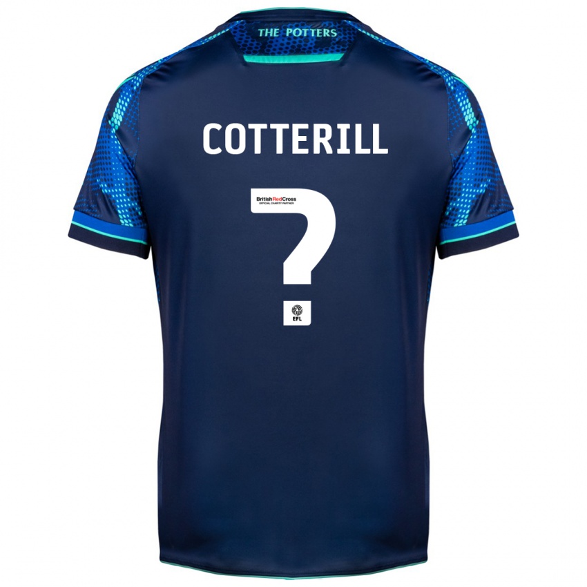 Gyermek Alex Cotterill #0 Haditengerészet Idegenbeli Jersey 2023/24 Mez Póló Ing