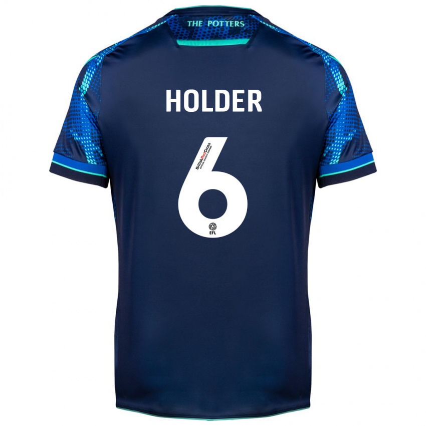 Gyermek Molly Holder #6 Haditengerészet Idegenbeli Jersey 2023/24 Mez Póló Ing