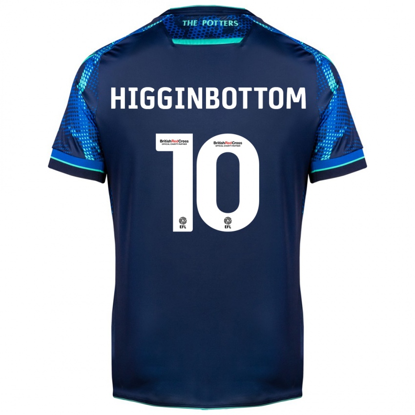 Gyermek Alice Higginbottom #10 Haditengerészet Idegenbeli Jersey 2023/24 Mez Póló Ing