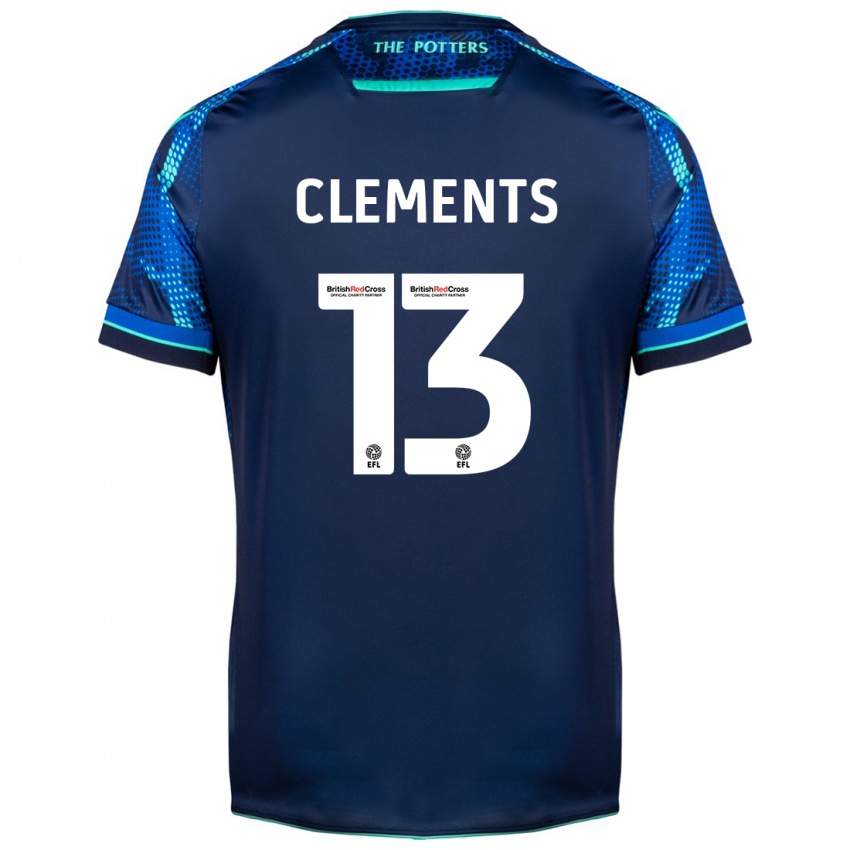 Gyermek Daisy Clements #13 Haditengerészet Idegenbeli Jersey 2023/24 Mez Póló Ing