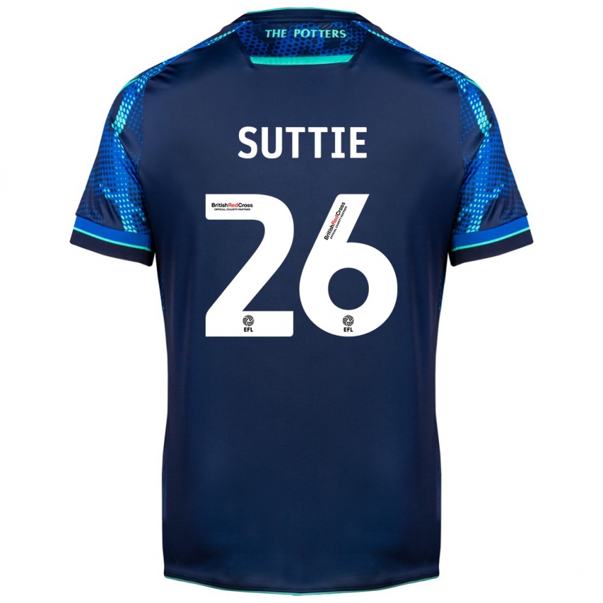 Gyermek Arabella Suttie #26 Haditengerészet Idegenbeli Jersey 2023/24 Mez Póló Ing