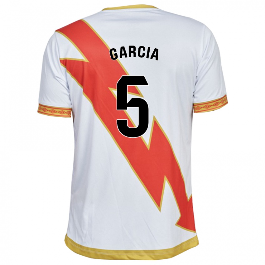 Férfi Miguel García #5 Fehér Hazai Jersey 2023/24 Mez Póló Ing