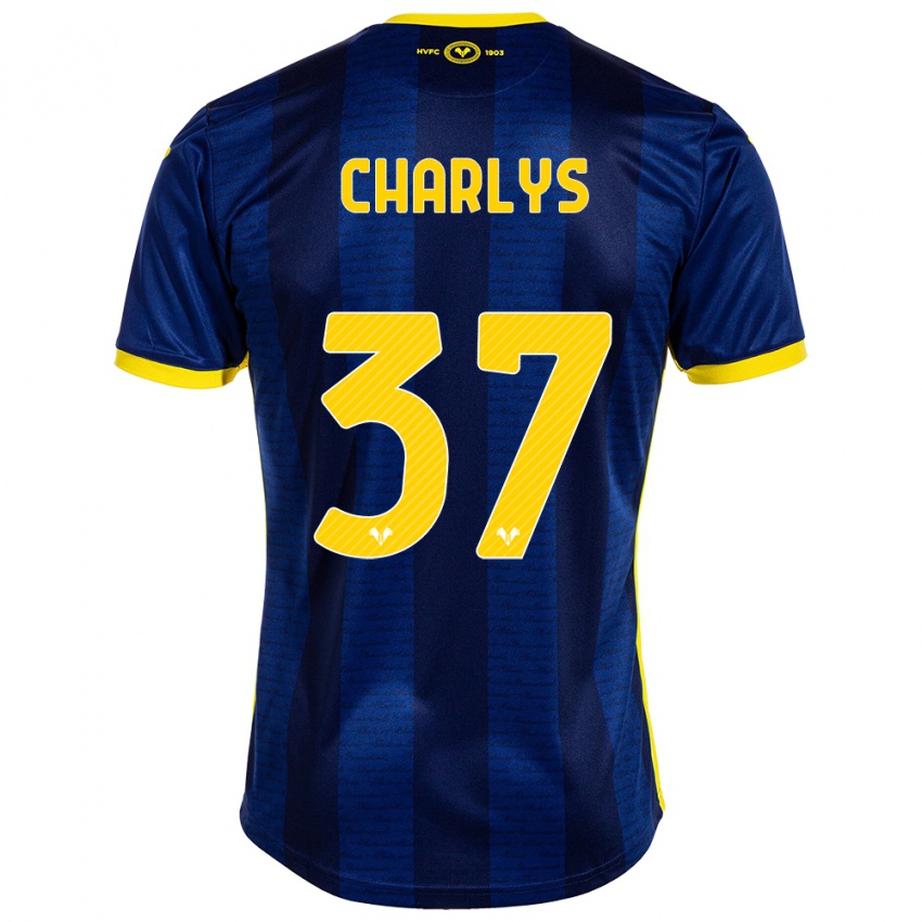 Férfi Charlys #37 Haditengerészet Hazai Jersey 2023/24 Mez Póló Ing