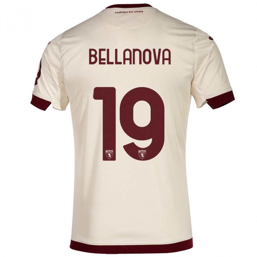 Férfi Raoul Bellanova #19 Pezsgő Idegenbeli Jersey 2023/24 Mez Póló Ing