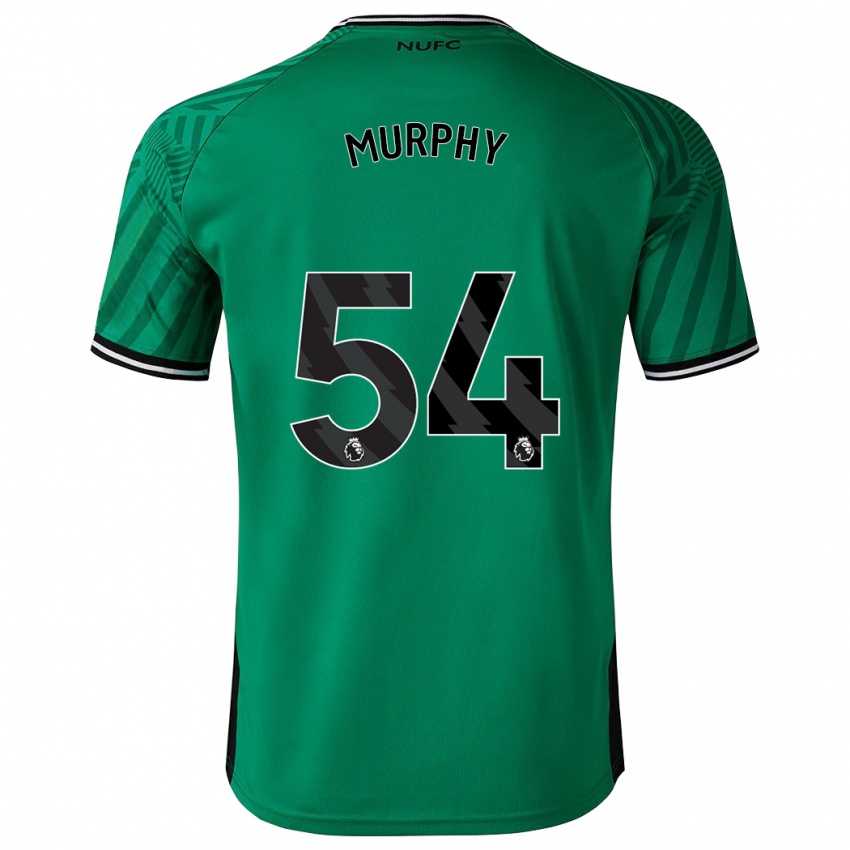 Férfi Alex Murphy #54 Zöld Idegenbeli Jersey 2023/24 Mez Póló Ing